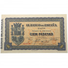1937. II República (1931-1939). Gijón. 100 Pesetas. Pick# S580. EBC+. Est.40.