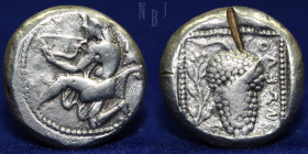 Cilicia, Soloi AR Stater. Circa 440-410 BC, 10.61gm, 20mm, GOOD VF