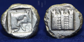 Cilicia, Tarsos AR Stater. Circa 455-400 BC, 10.59gm, 21mm, RR