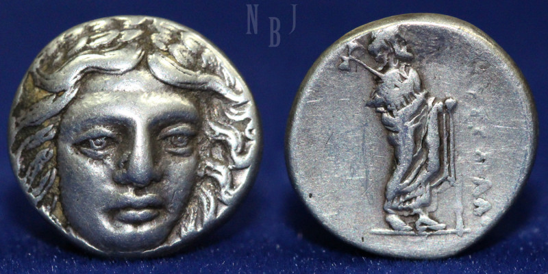 SATRAPS of CARIA. Pixodaros. Circa 341/0-336/5 BC. AR Didrachm (3.71gm, 14mm) He...