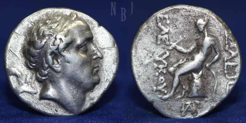 COINS OF THE GREEK WORLD. SELEUCID KINGDOM. Seleukos IV Philopator, c. 187-175 B...