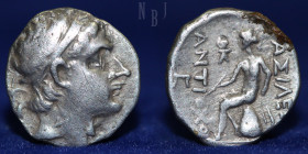 Seleukid Kingdom; Antiochos III. 223-187 B.C. AR drachm, 4.09gm, 17mm, R