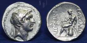SELEUCID KINGDOM; Demetrius I Soter BCE 162-150. Ekbatana mint, 16.71gm, 27mm, About EF R