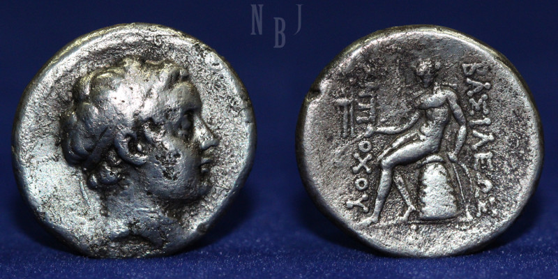 SELEUKID EMPIRE. Antiochos, son of Seleukos IV. 175 BC. AR Tetradrachm. (16.72gm...