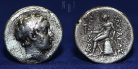 SELEUKID EMPIRE; Antiochos, son of Seleukos IV. 175 BC. AR Tetradrachm, 16.72gm, 27mm, RR