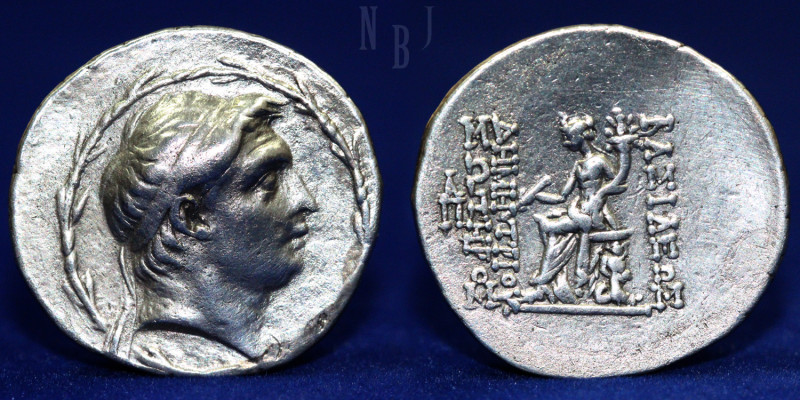 SELEUKID KINGS. Demetrius I Soter, 162-150 BC. AR Tetradrachm. (16.34gm, 32mm) A...