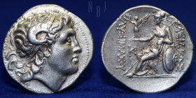 Kingdom of Thrace, Lysimachus, 323-281 Cyzicus Tetradrachm circa 297-281, 16.92gm, 30mm, R