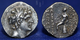 Alexander Balas AR Drachm, 150 - 145 B.C.E. 4.07gm, 17mm, Good VF & R