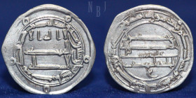 Abbasid Revolutionary. temp. al-Mahdi, Silver Dirham, Mint: Kirman 168h, 2.91gm, 24mm, EF R