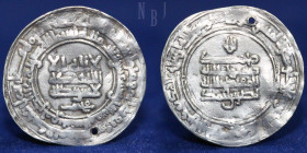 Samanids, Nasr II bin Ahmad (AH 301-331 / AD 914-943) Nisabur 324h, 2.37gm, 27mm, VF & R