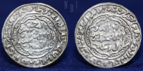 AYYUBIDS OF YEMEN, AL-NASER AYYUB, AR DIRHAM, 741h. Adan, 1.88gm, 23mm, Good EF