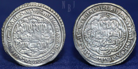 AYYUBID OF YEMEN: al-Nasir Ayyub, 1202-1214, AR dirham, zabid, AH602, 2.02gm, 22mm, EF