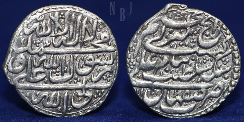 AFSHARID: Adil/Ali Shah, Silver Abbasi, (4.54gm, 24mm) Mint of Isbahan, AH 1160,...