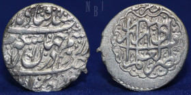 KARIM KHAN ZAND, 2-ABBASI, Dar al, Elm SHIRAZ MINT, AH 1182/AD 1768, 4.57gm, 22mm, Good EF