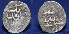 QALHATI AMIR: Muhammad, 1521-1534, AR "dirham" Jarun, AH(9)34, 1.18gm, 14mm, VF