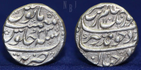 Indian, Mughal Aurangzeb Tatta Mint AH 1101 RY 33 Silver Rupee, 11.27gm, 21mm, Good EF