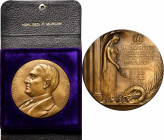 1923 Warren G. Harding Memorial Medal. By George T. Morgan. Failor-Hayden 128. Golden Bronze. Mint State.

76 mm. Satiny golden-bronze surfaces with...