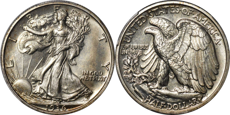 1936 Walking Liberty Half Dollar. Proof-67 (PCGS). CAC.

An exceptional Superb...