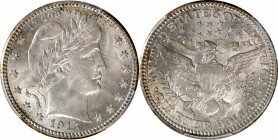 1913-D Barber Quarter. MS-67 (PCGS).

The first PCGS MS-67 that we can ever recall offering for this late date Barber quarter issue. Delicate pearl-...