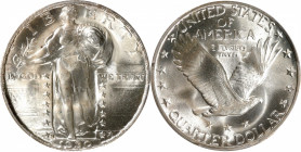 1930-S Standing Liberty Quarter. MS-67 FH (PCGS).

Thick, rich mint frost cascades over pristine-looking surfaces. More available in Mint State than...