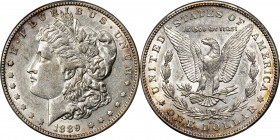 1889-CC Morgan Silver Dollar. AU-55 (PCGS).

Offered is an attractive and desirable Choice About Uncirculated example of this renowned key date Morg...