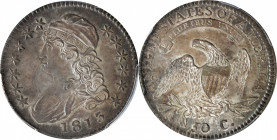 1813 Capped Bust Half Dollar. O-106. Rarity-3. MS-63 (PCGS). CAC.

Totally original surfaces are toned in a mottling of pewter-gray, steel-olive and...