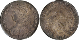 1818/7 Capped Bust Half Dollar. O-102a. Rarity-2. Small 8. MS-61 (PCGS).

This is one of the finest examples of this popular overdate variety availa...
