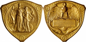 1904 Louisiana Purchase Exposition. Philippine Exhibit Gold-Level Award Medal. By Adolph Alexander Weinman. Hendershott 30-80. Gilt Bronze. Choice Abo...