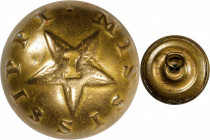 Mississippi Infantry. Confederate Button. Gilt Brass. Very Fine.

21 mm. MISSISSIPPI around star with capital I within star. The reverse is blank an...