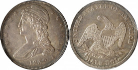 1839 Capped Bust Half Dollar. Reeded Edge. HALF DOL. GR-5. Rarity-2. Large Letters. EF-45 (PCGS).

PCGS# 6179. NGC ID: 24G6.

From the Abigail Col...