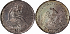 1845-O Liberty Seated Half Dollar. WB-12. Rarity-4. Large O. Unc Details--Cleaned (PCGS).

PCGS# 6249.

From the Abigail Collection, Part II.

E...
