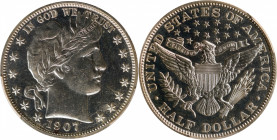 1907 Barber Half Dollar. Proof-64 (PCGS). CAC.

Essentially brilliant as issued over both sides. A beautiful Choice Proof Barber half dollar with ex...