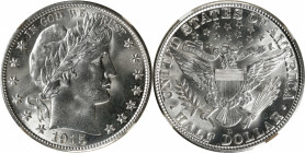 1915-D Barber Half Dollar. MS-66 (NGC).

Gorgeous brilliant-white surfaces are free of both toning and grade-limiting marks. The strike is razor sha...