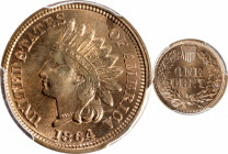 1864 Indian Cent. Copper-Nickel. Snow-5a, FS-401. Polished Die. MS-65 (PCGS).

Glorious Gem-quality surfaces are lustrous, smooth and sharply struck...