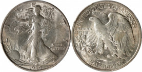 1919 Walking Liberty Half Dollar. Unc Details--Scratch (PCGS).

Light pearl-gray patina blends with billowy mint luster on both sides of this boldly...
