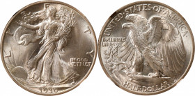 1936-D Walking Liberty Half Dollar. MS-67 (NGC).

Only a median rarity among mid-date Walkers produced from 1934 through 1940, the 1936-D is nonethe...
