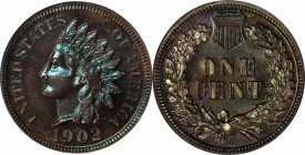 1902 Indian Cent. Proof-66 BN (NGC). CAC. OH.

An enchanting Proof Indian cent irrespective of date, and one that is sure to sell for a strong premi...