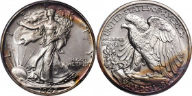 1942 Walking Liberty Half Dollar. Proof-68 (PCGS). CAC.

A magnificent Ultra Gem offering spectacular eye appeal and surface quality. The pearly sil...