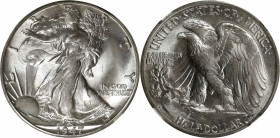 1947-D Walking Liberty Half Dollar. MS-67+ (NGC). CAC.

This mostly ice-white example displays razor sharp striking detail, fulsome mint luster and ...