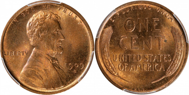 1909-S Lincoln Cent. V.D.B. MS-65 RB (PCGS).

Handsome deep orange color blank...