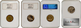 Lot of (2) 1920s Denver Mint Buffalo Nickels. MS-63 (NGC). OH.

Included are: 1926-D; and 1928-D.

From the Old Time Buffalo Set.

Estimate: $ 4...