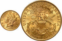 1904 Liberty Head Double Eagle. MS-63 (PCGS). CAC. OGH--First Generation.

This outstanding Choice example is sharply struck, expertly preserved and...
