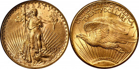 1913-S Saint-Gaudens Double Eagle. MS-65 (NGC).

A beautiful Gem example that has been unavailable to collectors since 1996. This piece showcases pl...
