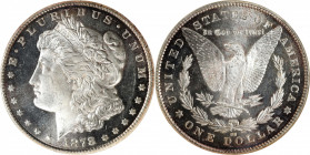 1878-CC Morgan Silver Dollar. MS-66 PL (ANACS). OH.

An intensely lustrous Gem example of the date with boldly frosted motifs and nicely reflective ...