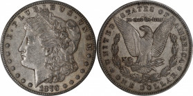 1879-CC Morgan Silver Dollar. VAM-3. Top 100 Variety. Capped Die. EF-45 (PCGS).

Attractively original pewter-gray surfaces are boldly defined overa...