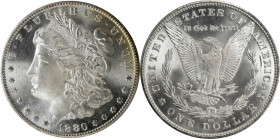 1880-CC Morgan Silver Dollar. VAM-5. Top 100 Variety. 8/High 7. MS-66 (PCGS). CAC.

An awe-inspiring condition rarity that belongs in the finest col...