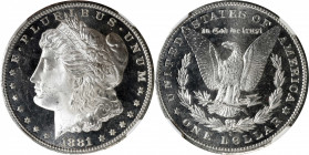 1881-S Morgan Silver Dollar. Classic Liberty Era Label. MS-67 * DPL (NGC).

Captivating near-flawless surfaces are intensely brilliant in the absenc...