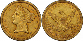 1855-O Liberty Head Half Eagle. Winter-1, the only known dies. AU-55 (PCGS). CAC.

An exciting find for advanced Southern gold enthusiasts, this min...