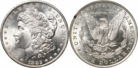 1882-CC GSA Morgan Silver Dollar. MS-66+ (NGC). CAC.

A brilliant, brightly lustrous example with full striking detail and bountiful mint luster. Wh...