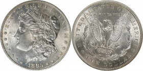 1883-S Morgan Silver Dollar. MS-63 (NGC).

Offered is a satiny 1883-S dollar, with outstanding eye appeal for the grade. Bold cartwheel luster, some...